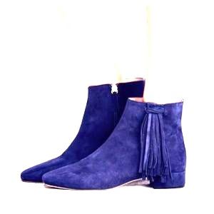 Free People suede booties